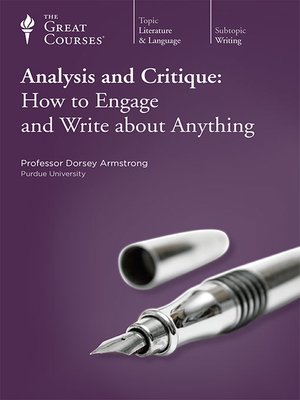 Analysis and Critique - Audiobook